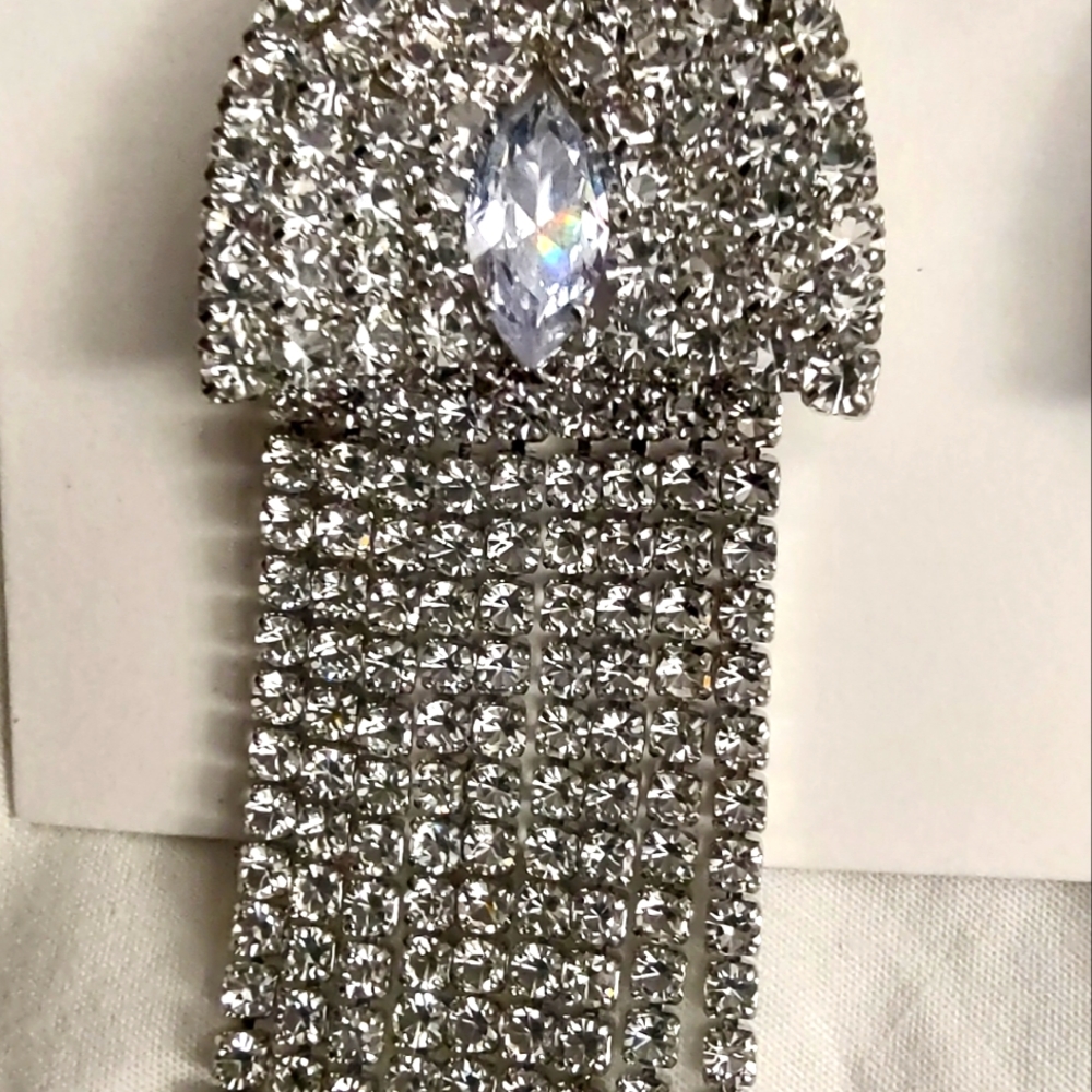 Amazing crystal earrings by Eleven.